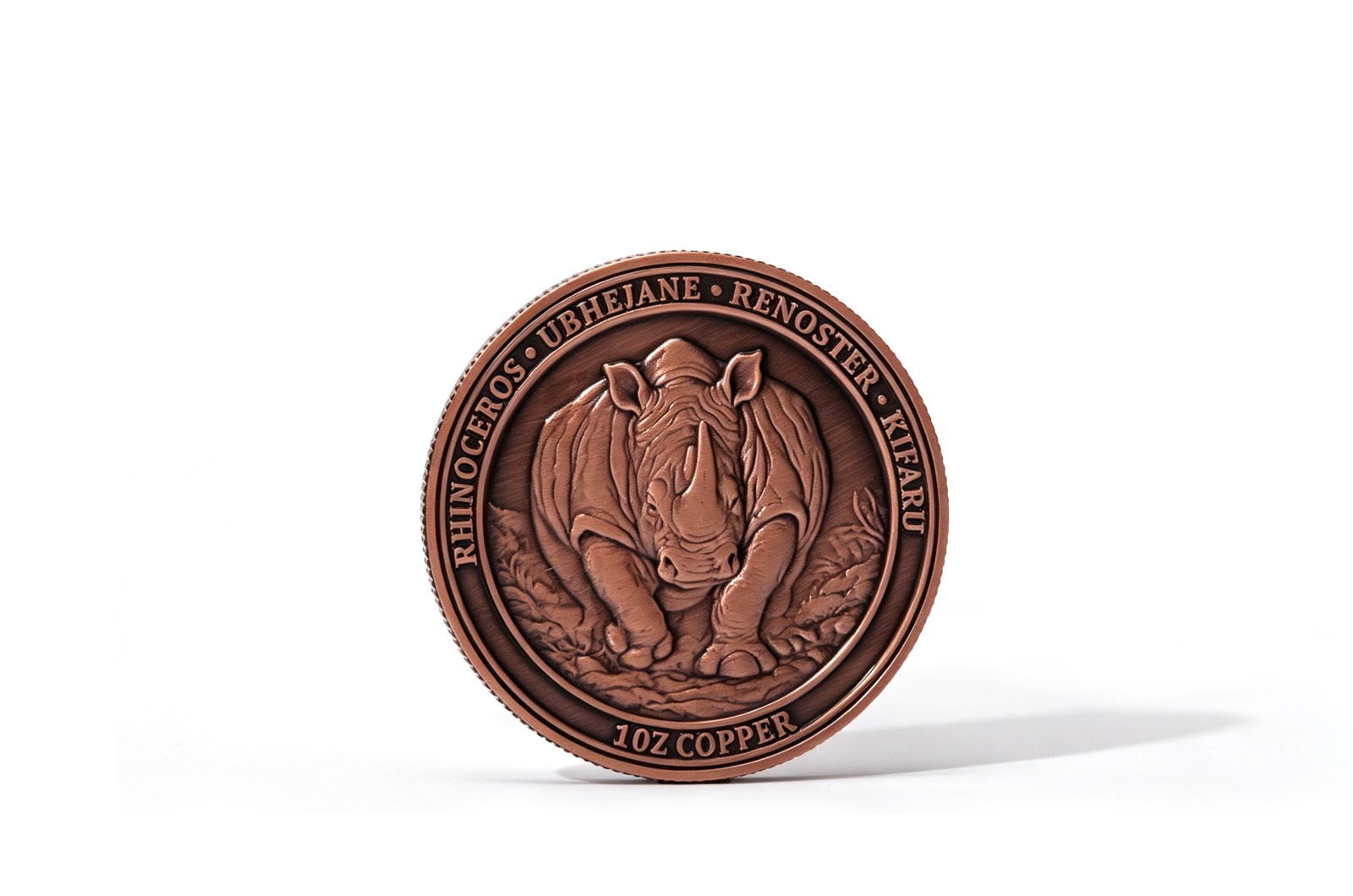 Rhinoceros Medallion